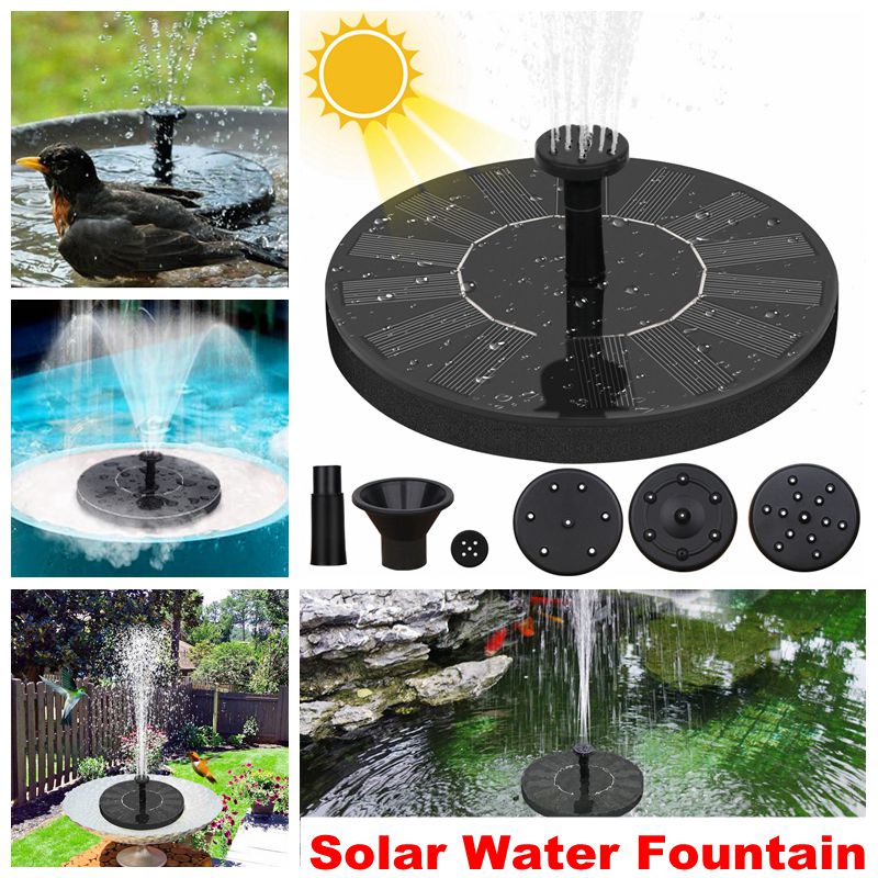 Solar Water Fountain