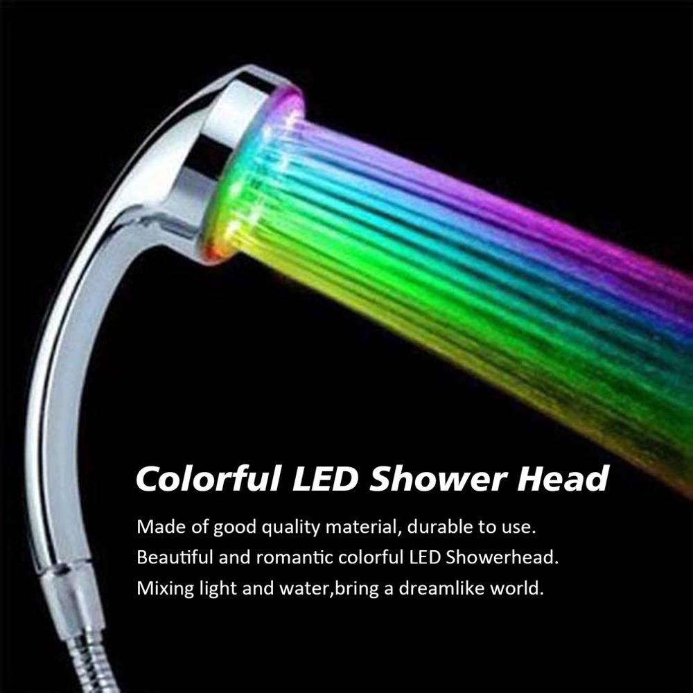 Color LED Shower Head