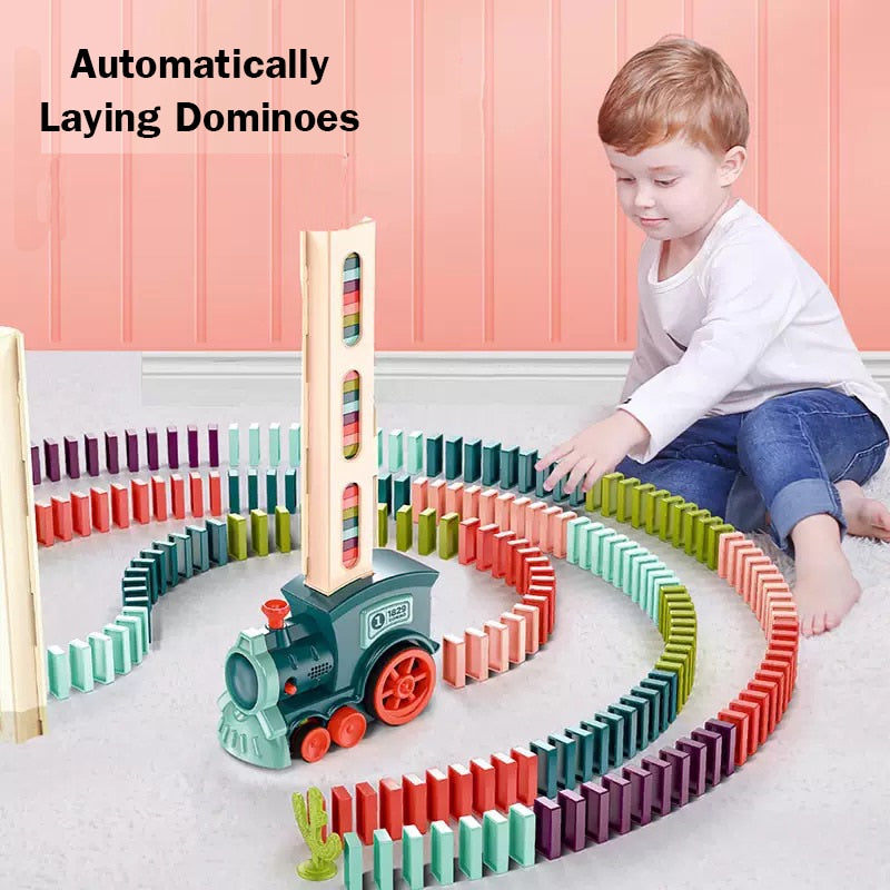 Domino Train Blocks Set