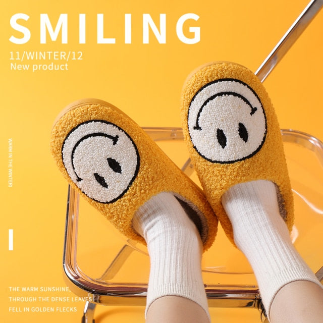 Smiley Face Slippers