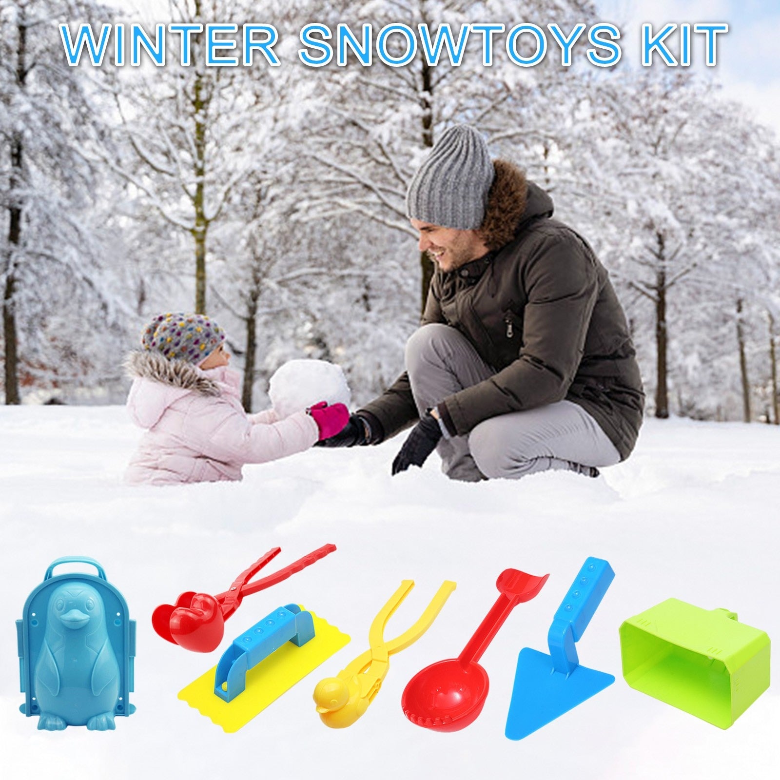 Winter Snow Toys Kit